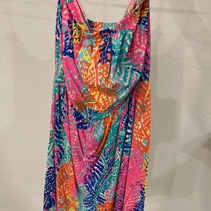 LIKE NEW! Lilly Pulitzer strapless dress